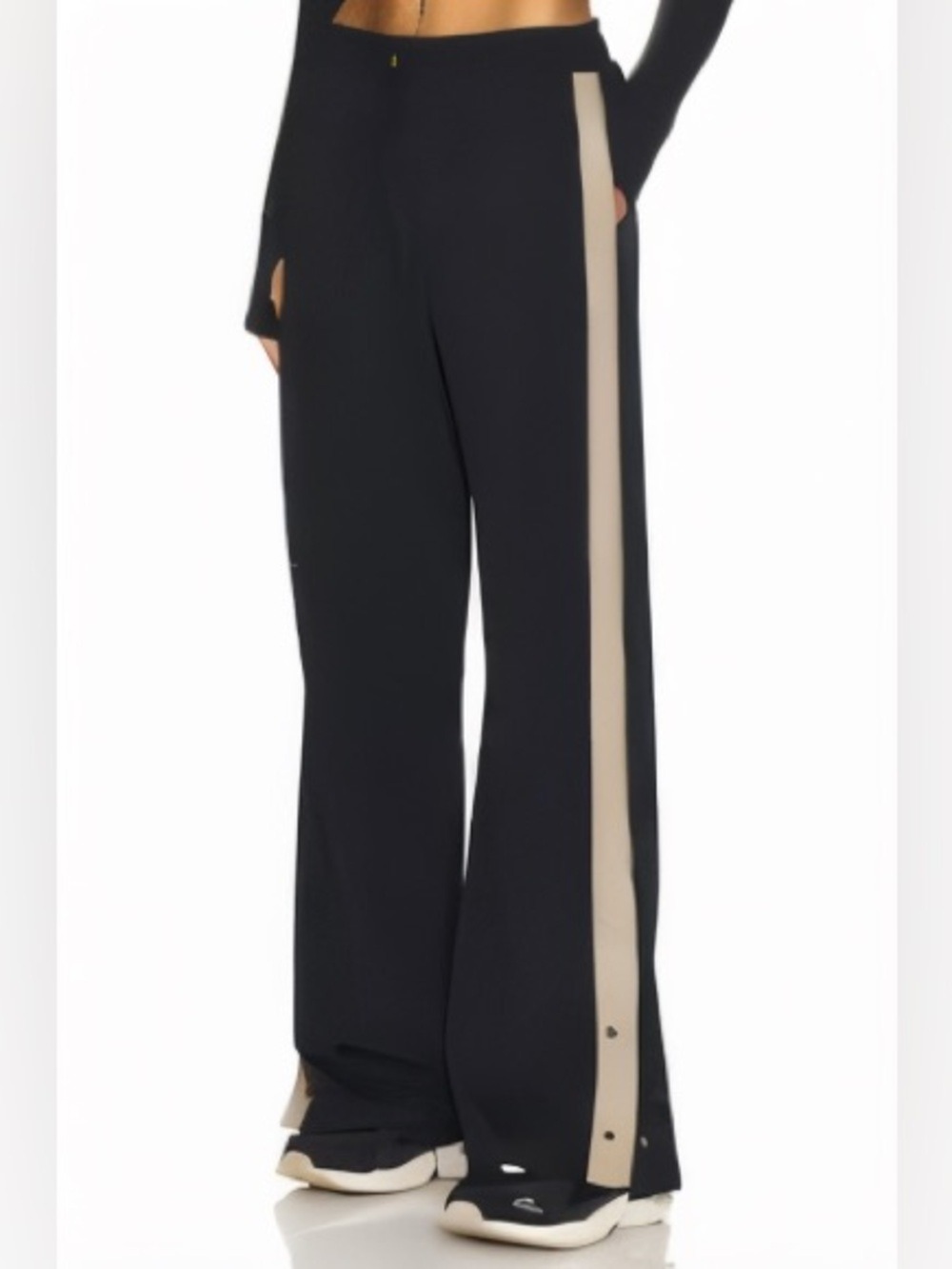 Heroine Sport XL Black Athletic Pants with Beige Tag NWT